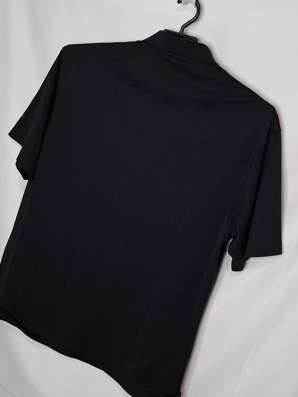 Nike Men's Black Dri-FIT Polo with Flag Patch Size XL - Picture 8 of 13